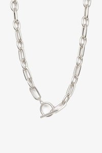 Antler Nz: Heavy Link Fob Chain | Silver