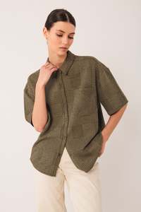 Tops: Tweed Shirt