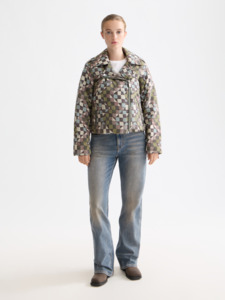 Scotch Soda: Quilted Biker Jacket