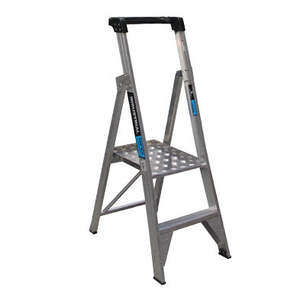 Scaffolding Ladders: Platform Ladder 2 step 0.56m 150kg Trade Series