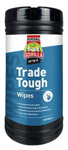General Hardware: Gorilla Tough Trade Wipes 100p
