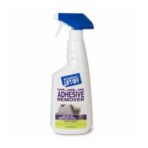 Cleaning: Lift off Tape Adhesive Remover