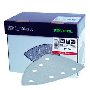 Power Tools Spray: Festool Granat 100x150mm Sanding Disks