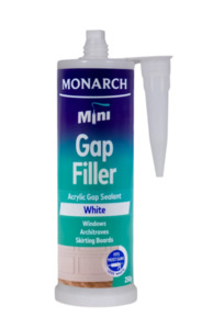 Fillers Gaps: Monarch Mini Gap Filler White 150g