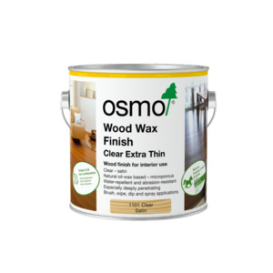 OSMO Wood Wax Finish Clear Extra Thin 750ml