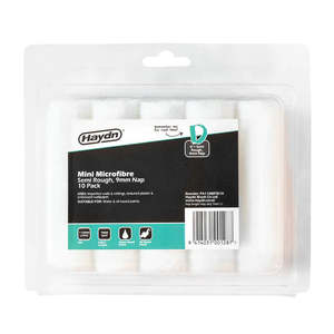 Haydn 110mm Microfibre 9mm (sold in ones)