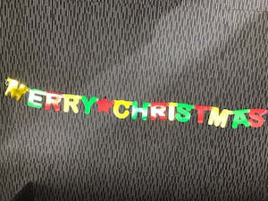 Christmas Banner - "Merry Christmas"