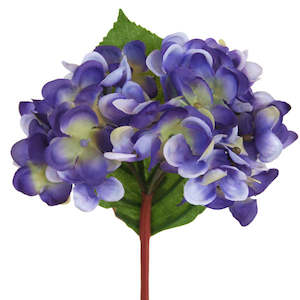 Flower Colour Blue Purple: Hydrangea Pick - Royal Blue  ✰✰✰ HALF PRICE SPECIAL ✰✰✰