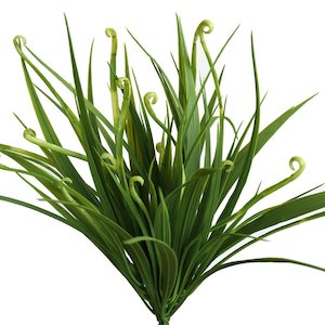 Artificial Grasses: Grass - Artificial- Wild Koru Bush - Medium - Box Lot Deal (4)
