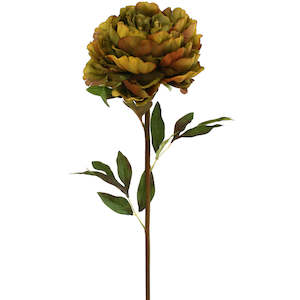 Peony Spray - Artificial - Green Vivid Grace - Box Lot Deal (6) ✰✰✰ SPECIAL ✰✰✰