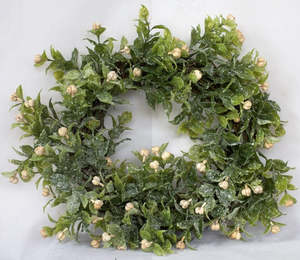 Mistletoe Christmas Wreath