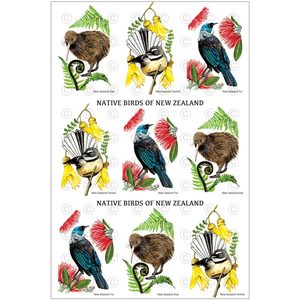 Specials 1: Tea Towel - Birds of New Zealand - Box Lot Deal (2)