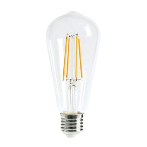 GLOBE LED DIMM FIL 8W PEAR E27 - Globes - Decor Lighting