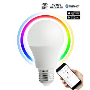 Smtgls Led Smart Dimmable Tri-cct-rgb Gls Globe 10watt