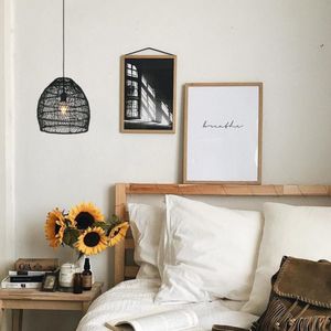 Products: Coup Rattan Ellipse Pendant Light