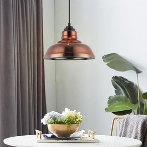Lamina Copper Coloured Glass Pendant Light - indoor Lighting