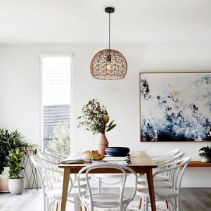 Natural Hemp Pendant Light - Pendant Lighting