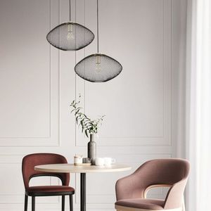 Oval Mesh Pendant Light - Pendant Lighting - Decor Lighting