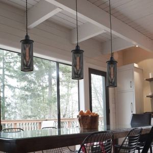 Veneto 1- Black Mesh Pendant Light