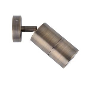Exterior Gu10 Wall Mounted Spot-single-brass Lighting