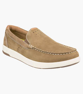 Casuals: Florsheim Crossover Slip On Moc - Mushroom