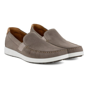 Ecco: Ecco Mens S Lite Moc 540504 - Warm Grey