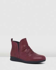 Ladies Walking Shoes: Hush Puppies Nerine - Bordeaux