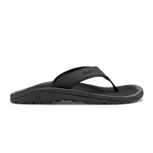 Mens Sandals: Olukai Ohana Mens - Black