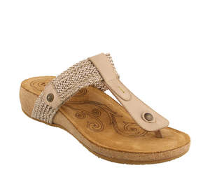 Jandals: Taos Pam - Stone