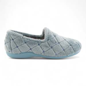 Ladies Slippers: Devalverde 6054 - Turquoise