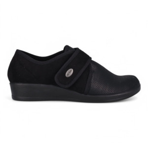 Ladies Slippers: Fly Flot Q3886 - Black