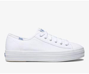 Keds: Keds Triple Kick - White Canvas