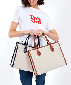 Womens: Sassy Duck Paris Tote Bag