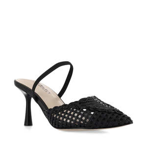 Sandals: Bresley Fitch - Black Woven