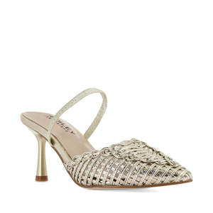 Sandals: Bresley Fitch - Gold Woven