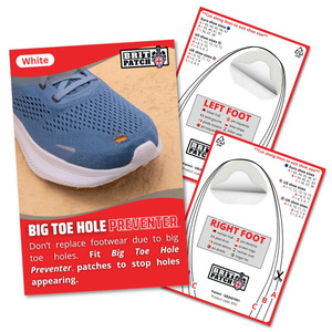 Womens: Trainer Armour Big Toe Hole Preventer