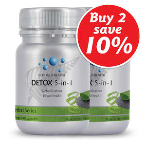 Specials: Detox 5-in-1 - Twin Pack Special 90 caps