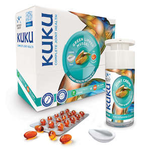Joint Pain,Men,Sport,Women,Marine Series: KUKU Oil & Crème Combination - Joint Health Kit
