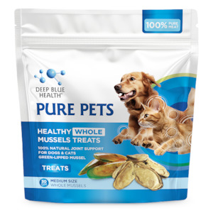 Pet Health: Pure Pets Healthy Whole Mussels Treats
