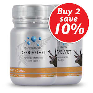 You May Also Like: Deer Velvet 90 caps - Twin Pack Special