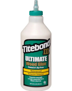 Frontpage: Titebond III 946ml Wood Glue