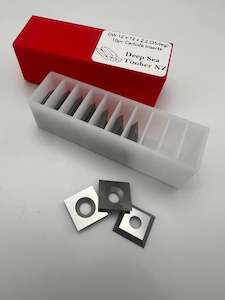 Woodworking Jigs: 12 x 12 x 2.2 (35deg) - Carbide Inserts - 10Pack