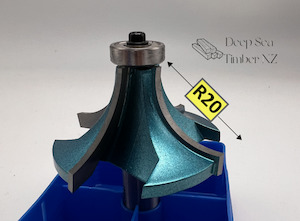 Woodworking Jigs: 20mm (R20) 1/2" Router Roundover Bit
