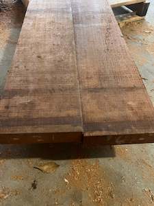 Timber: African Iroko Beams - Premium Rough Sawn - 0.4m3