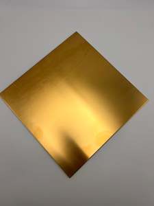 Sheet Metals: Brass Sheet Metal