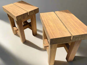 Yugen Handcrafted Mortise Stool