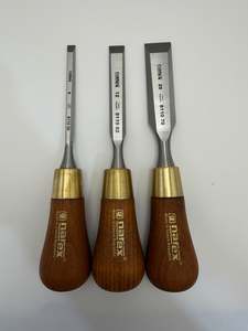 Narex Premium Bevel Edge Butt Chisel - 6mm, 12mm, 20mm