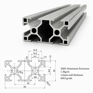 3060 Aluminum Extrusion - T Slot