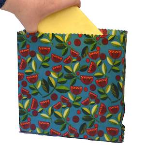 Beeswax Food Bags: Pohutukawa Cheese Bag