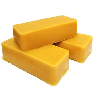 Nz Beeswax Blocks Pellets: New Zealand Beeswax 1 kg block